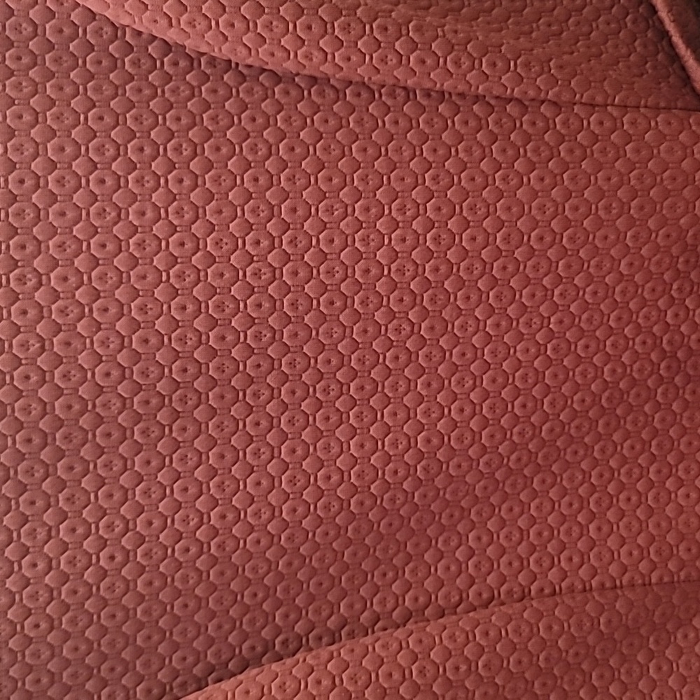 Textured Red Mini Dress - Picture 4 of 6